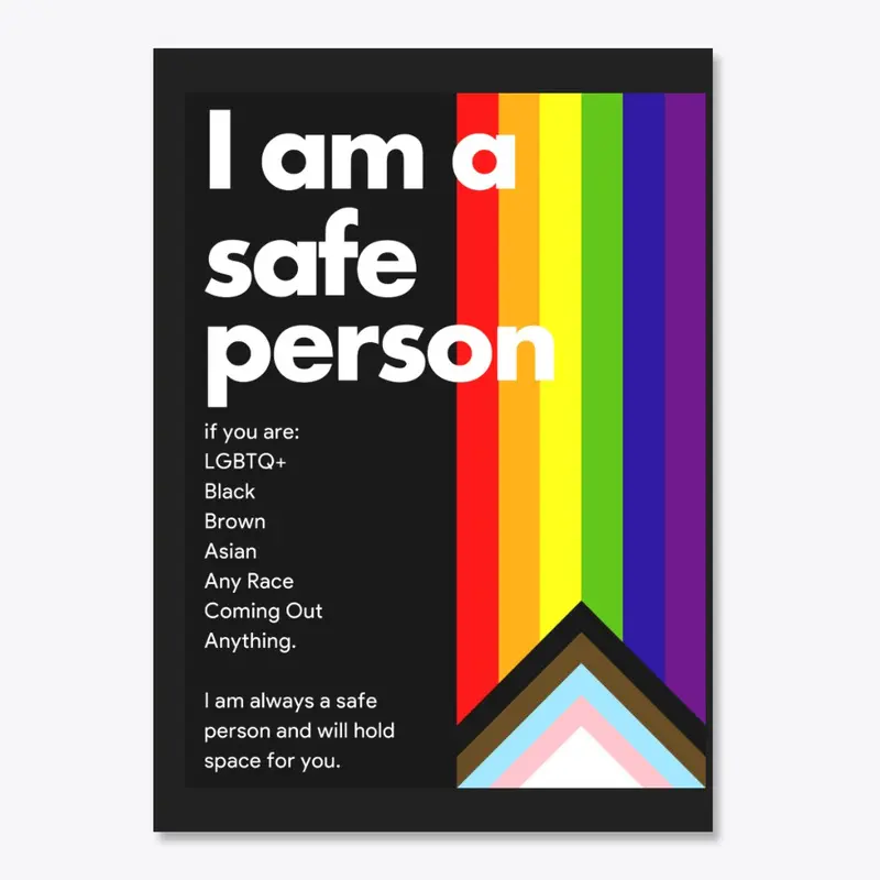 LGBTQ+ Safe Person